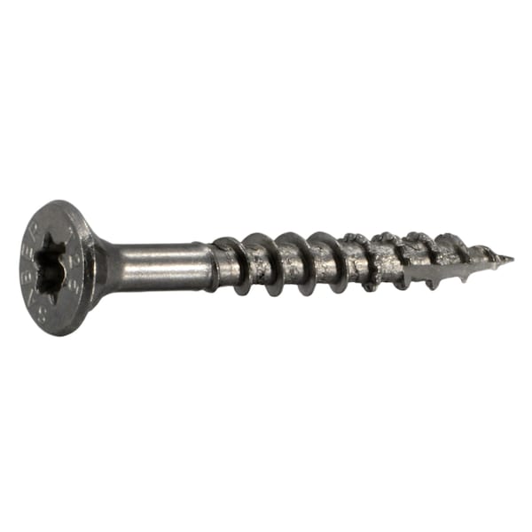Saberdrive Deck Screw, #9 x 1-1/2 in, 18-8 Stainless Steel, Flat Head, Torx Drive, 167 PK 52616 - main